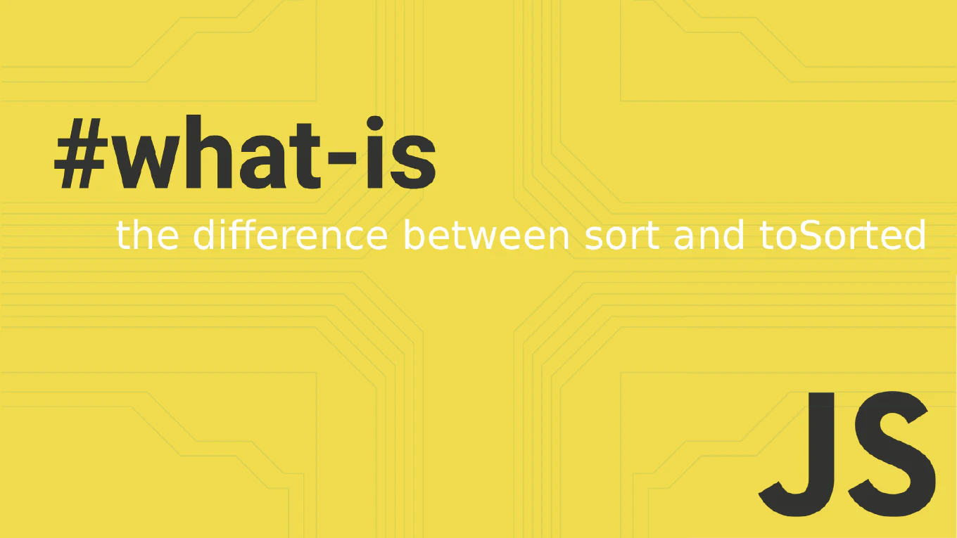 javascript array tosorted